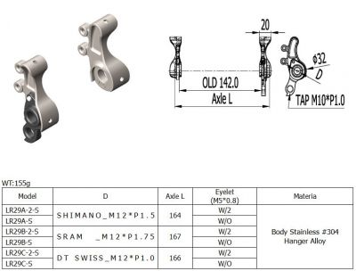 LR29A/LR29B/LR29C Stainless