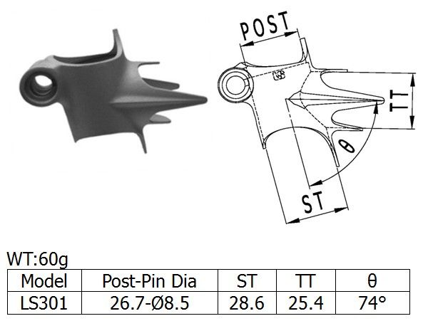 LS301_Seat Lug