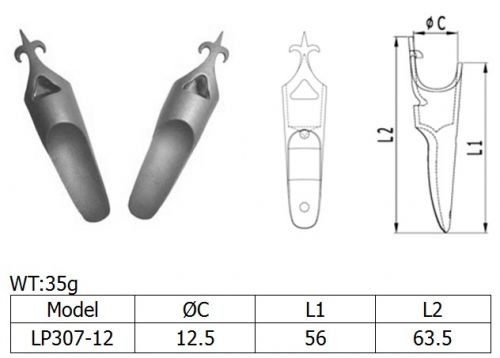 LP-307-12 Seat Stay Tip